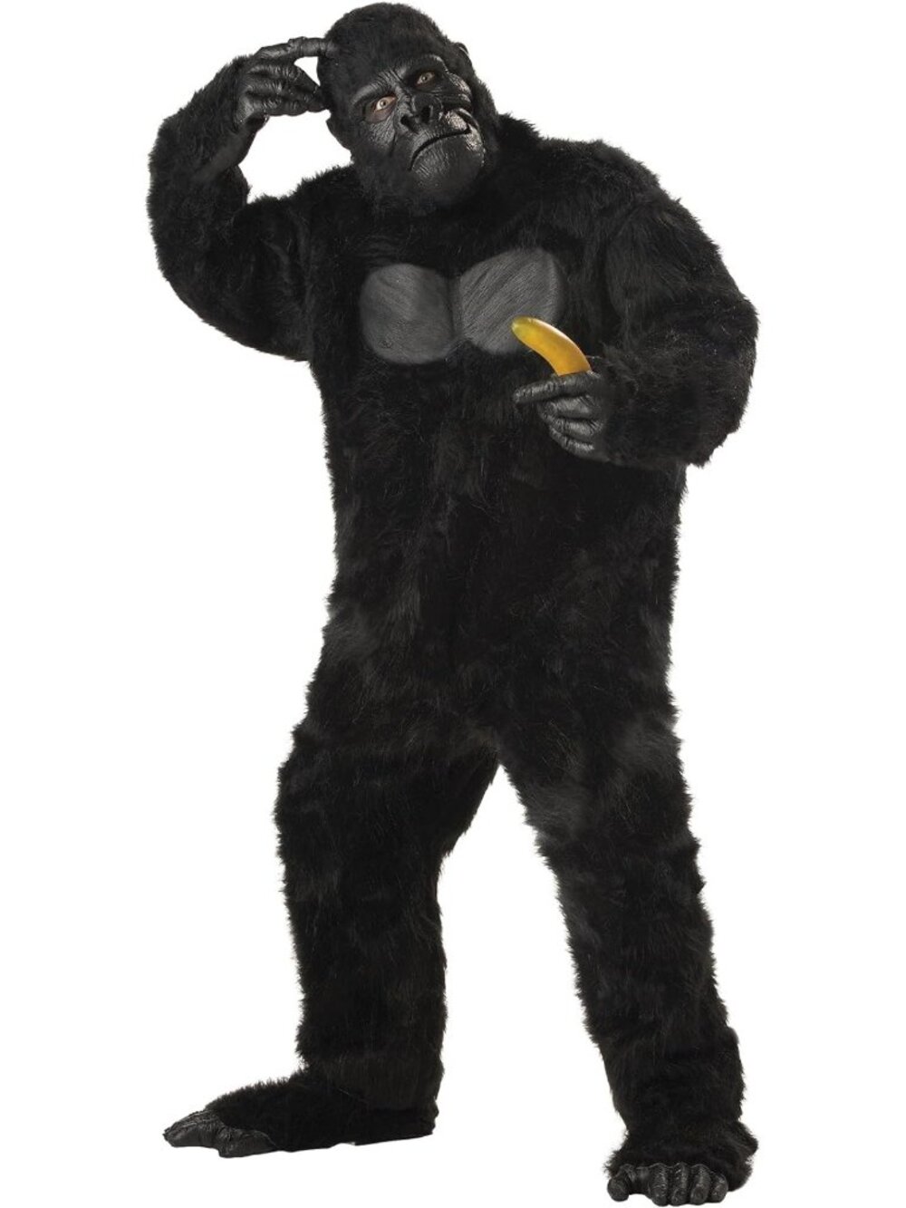 Adult Gorilla Costume - Fun Jungle Outfit for Parties, Halloween, and Events